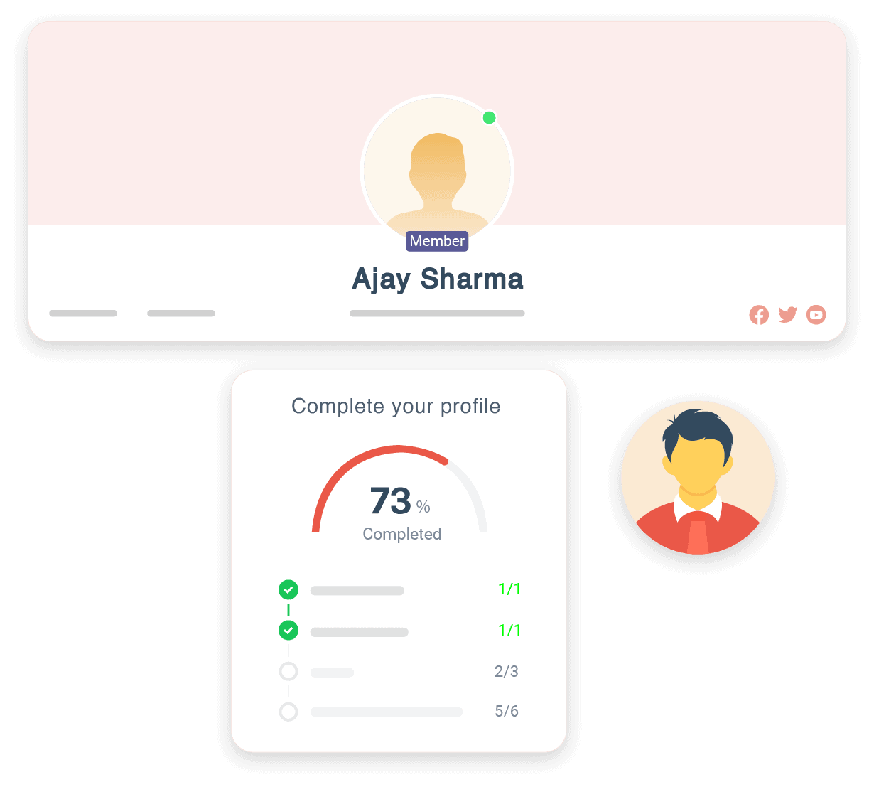 Complete your profile