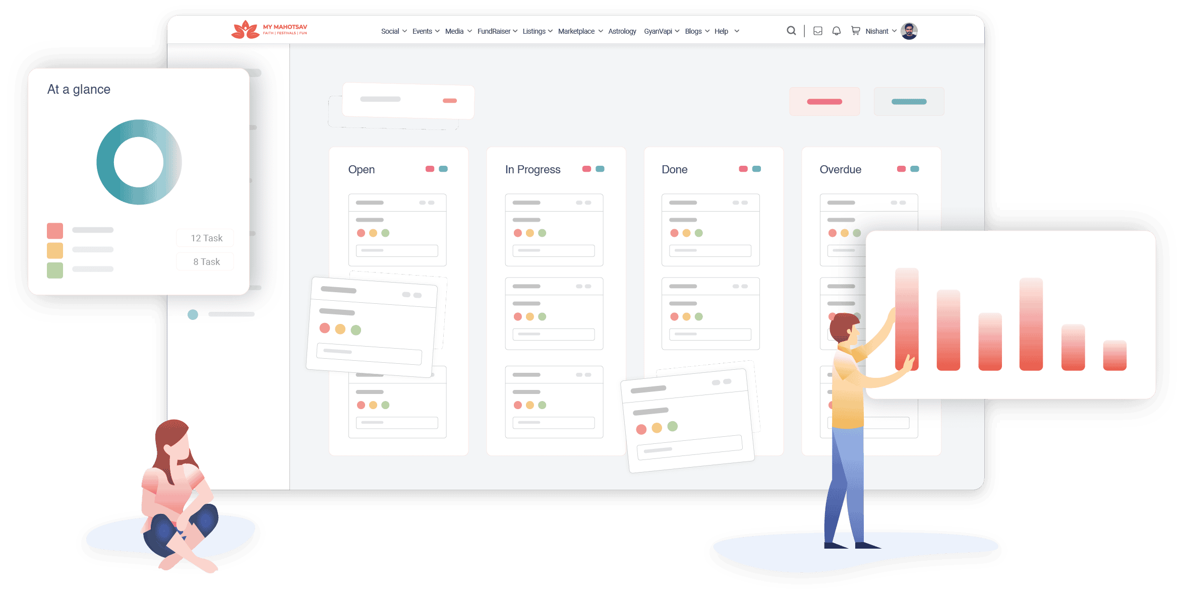 Project management software for nonprofits, NGOs, and charities