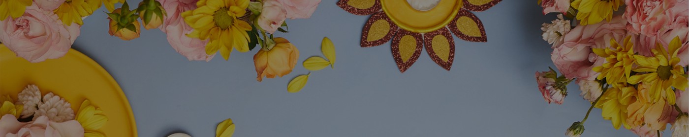 Flowers and leaves