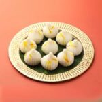 Mishti Sweet Kaju Kesar Elaichi Modak 11 pcs (Aprox400gm)