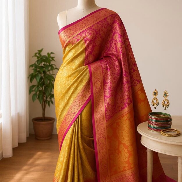 Authentic Handloom Silk Saree – Exquisite Designs & Traditional Weaves Authentic Handloom Silk Saree – Exquisite Designs & Traditional Weaves